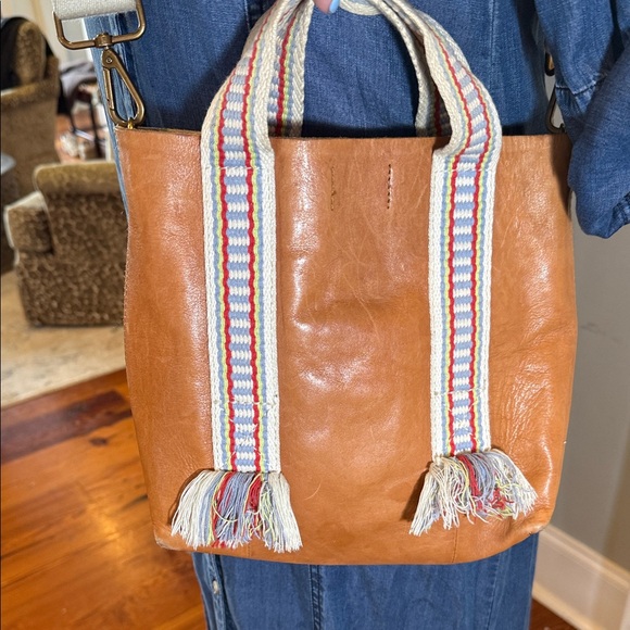 Madewell The Transport tote and crossbody: Woven Handle Edition bag - Picture 6 of 6
